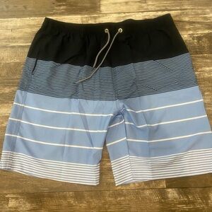 Men’s Striped Swimtrunks